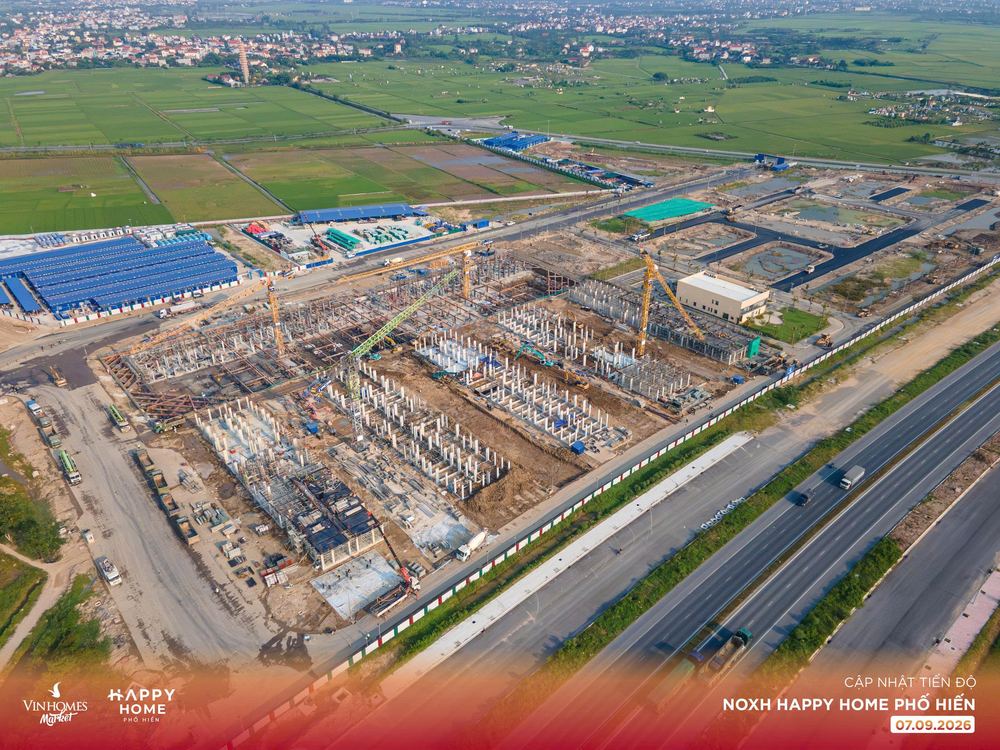 Phần móng và cột các tòa nhà, 07/09/2026
